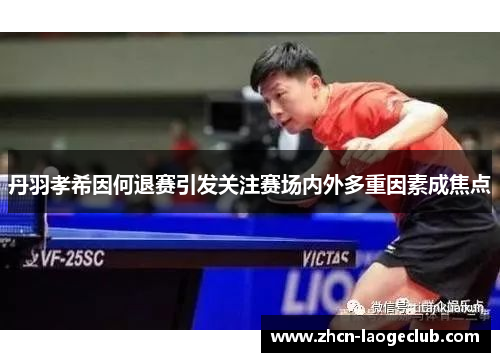 丹羽孝希因何退赛引发关注赛场内外多重因素成焦点