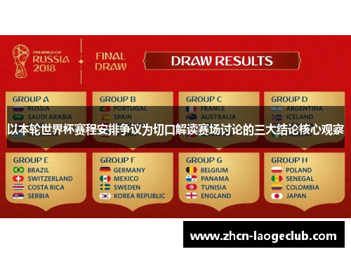 以本轮世界杯赛程安排争议为切口解读赛场讨论的三大结论核心观察